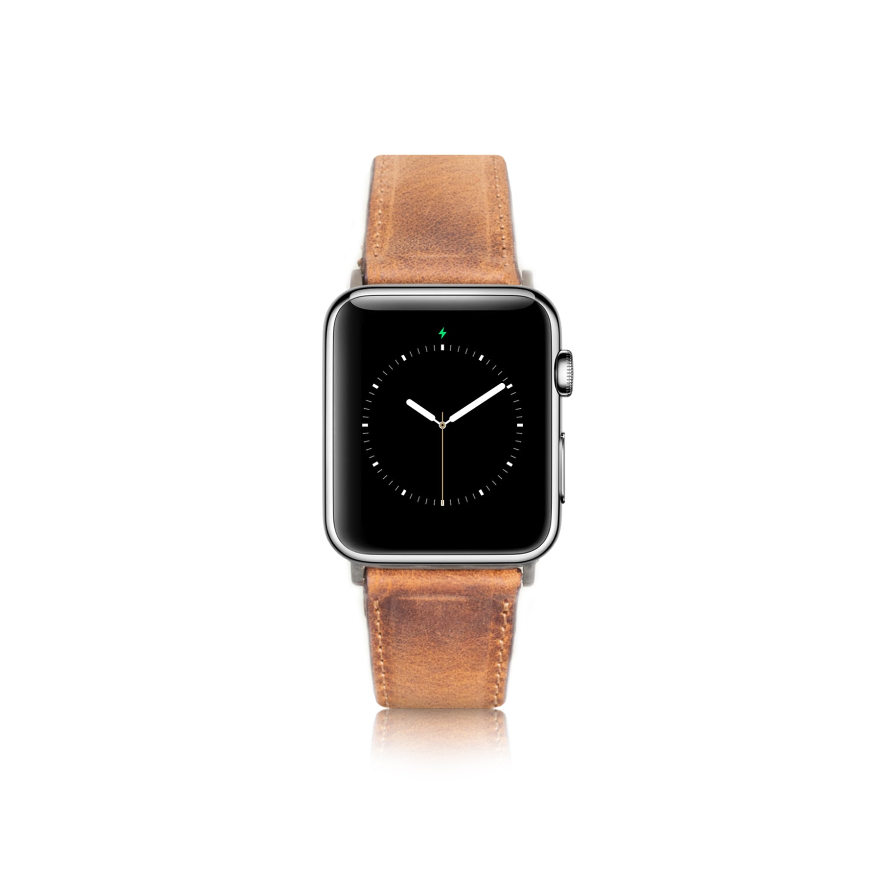 Leren Apple Watch Bandje - Antiek Bruin - Oblac