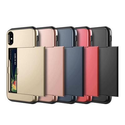 Achterzijde van het telefoonhoesje met praktische opbergruimte