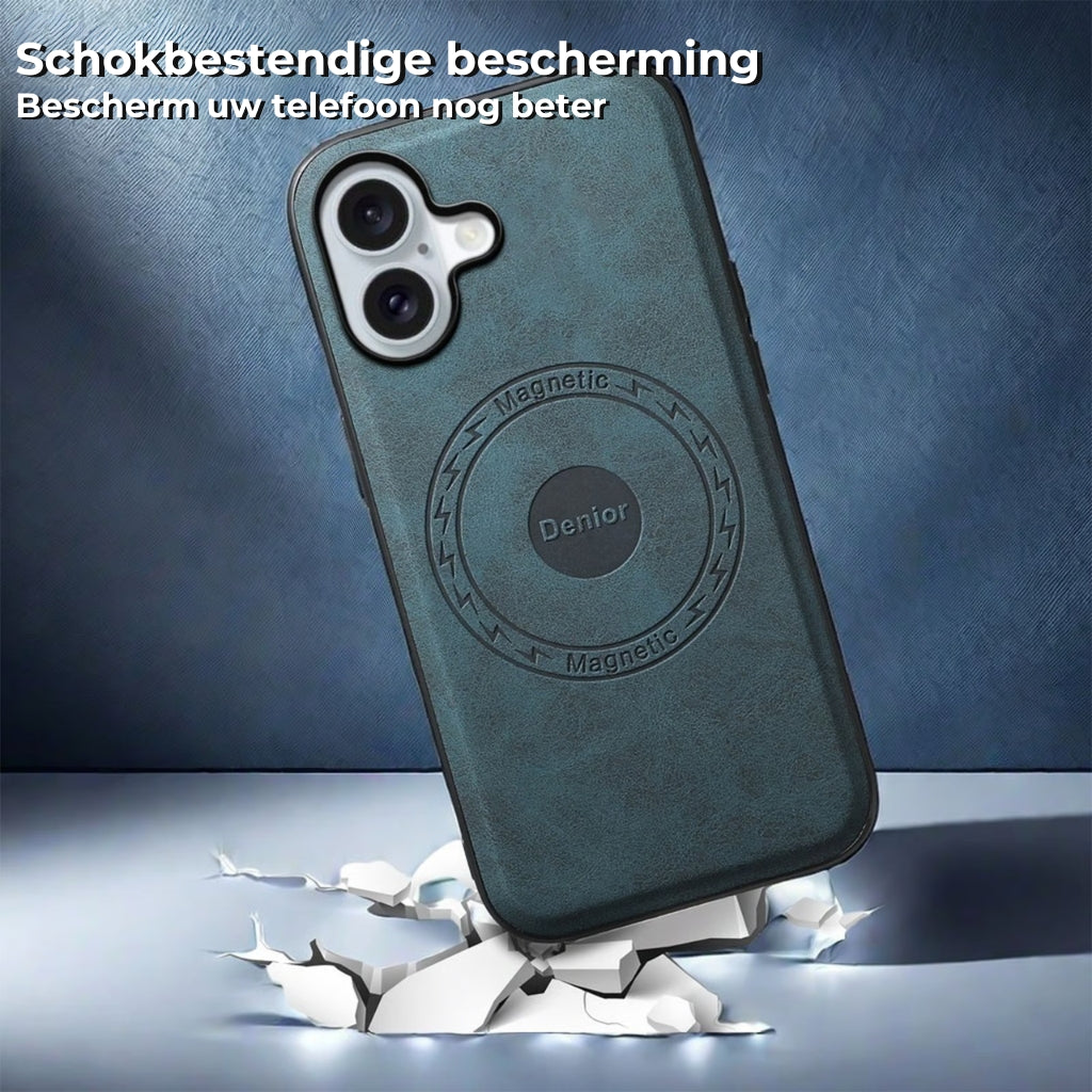 Leren telefoonhoesje voor bescherming tegen krassen en dagelijks gebruik