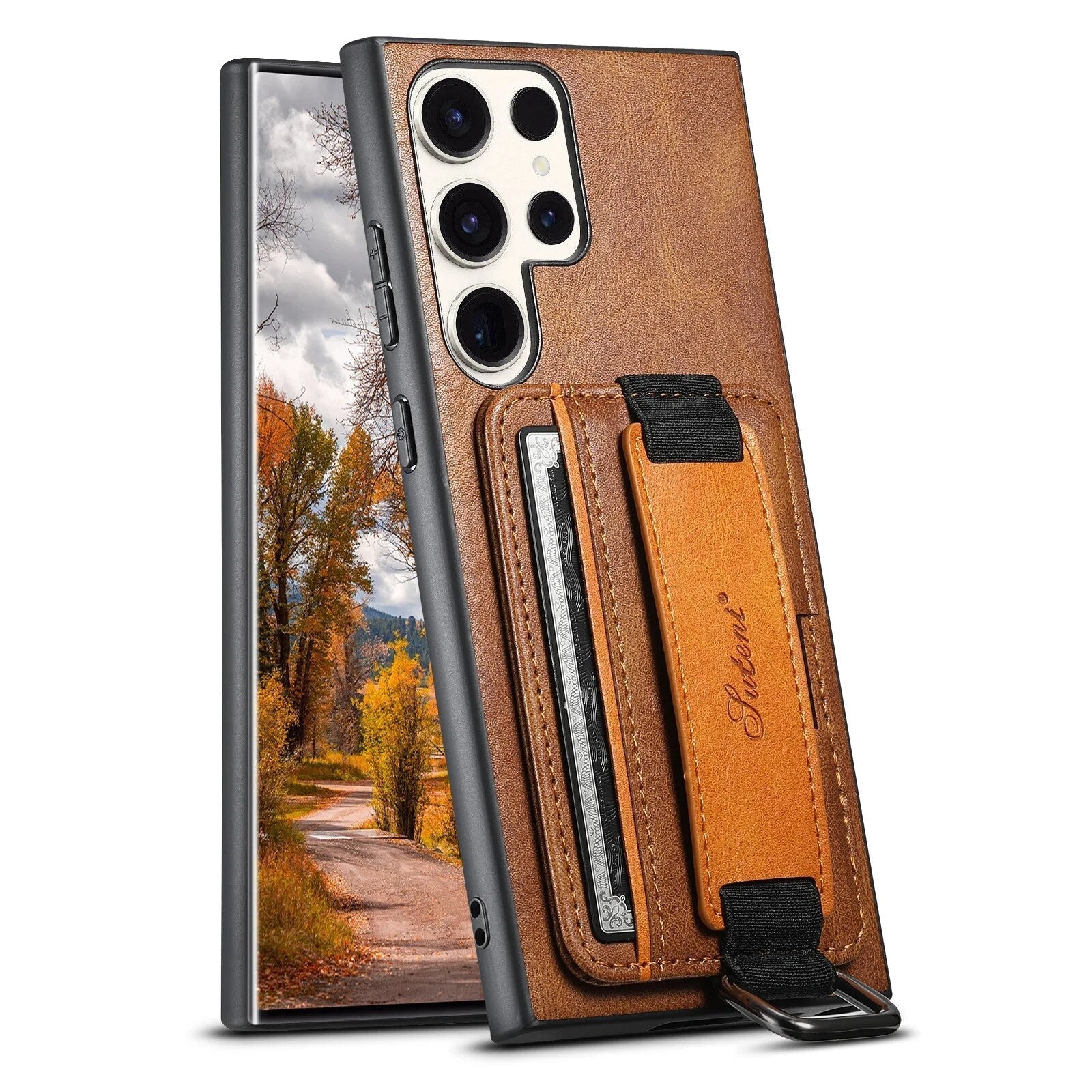 Telefoonhoesje dat de Samsung rondom beschermt