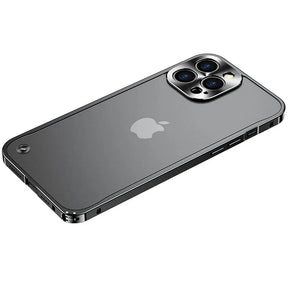 iPhone-Hoesje Met Metaalglans Frame en Matte Achterkant
