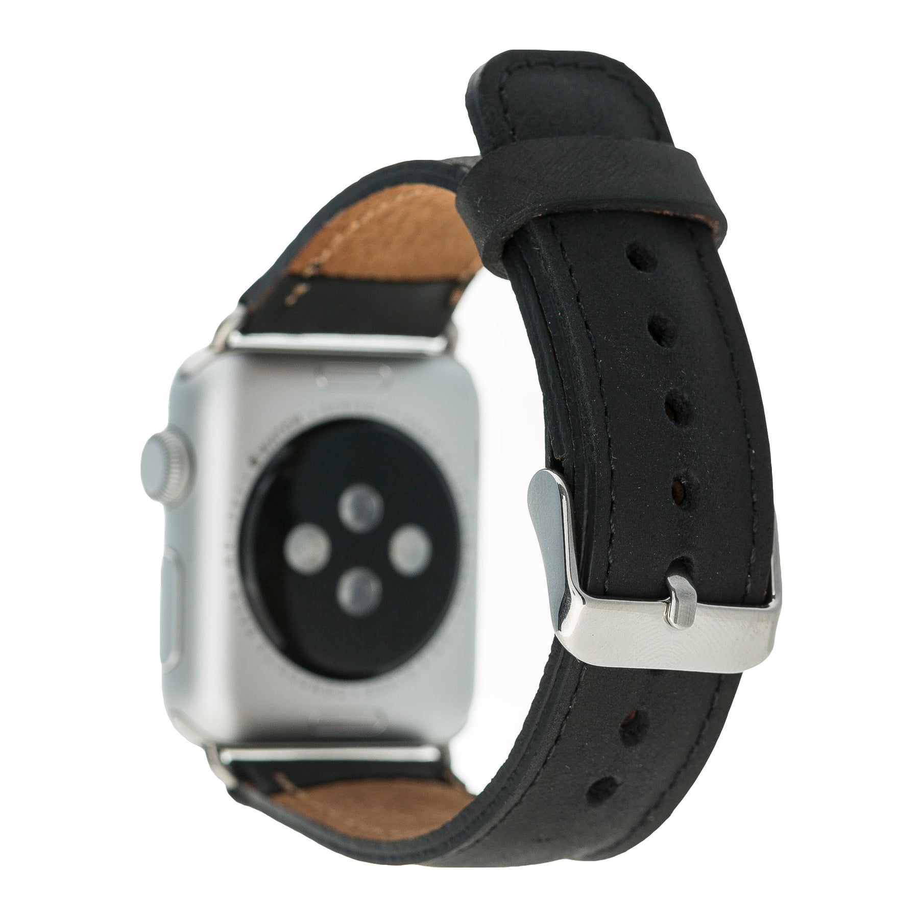 Apple Watch-bandje in klassieke stijl van echt leer