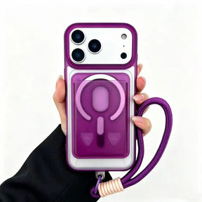 iPhone-hoesje Met Portemonnee En Polsband