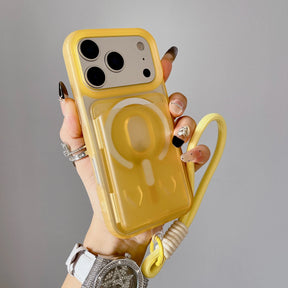 iPhone-hoesje Met Portemonnee En Polsband