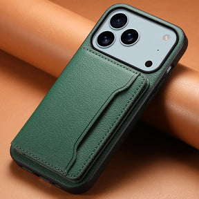 Beschermend iPhone hoesje met ruimte voor een pasje