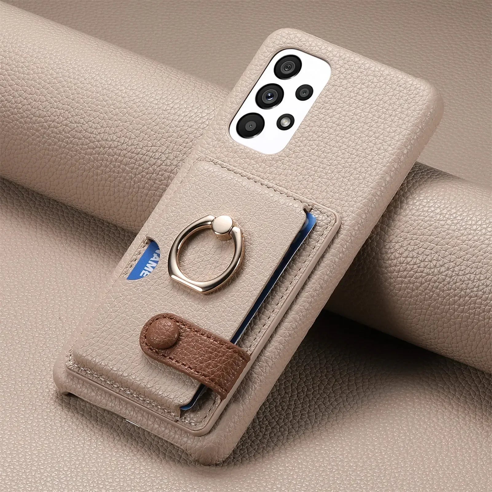Telefoonhoesje met ringhouder voor een stevige en comfortabele grip