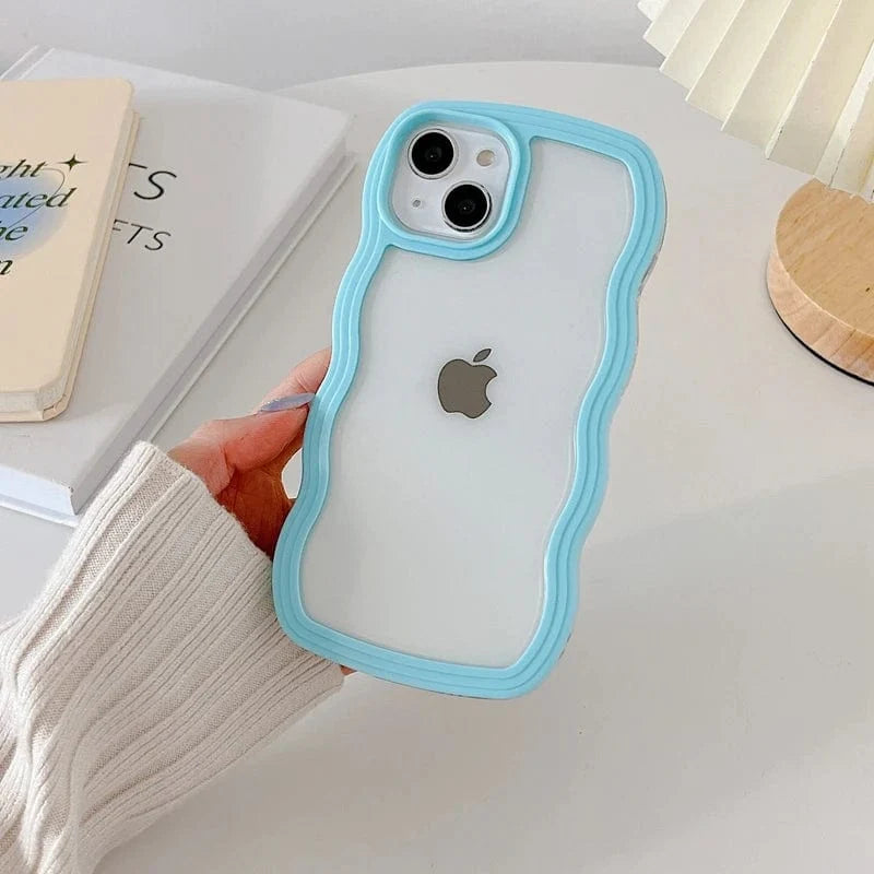 iPhone Hoesje met Zachte Golvende Lijnen