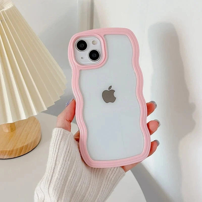 iPhone hoesje liggend op een vlakke ondergrond