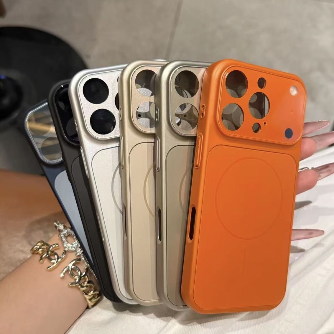 Mat iPhone-hoesje met AG-glas voor antireflectie