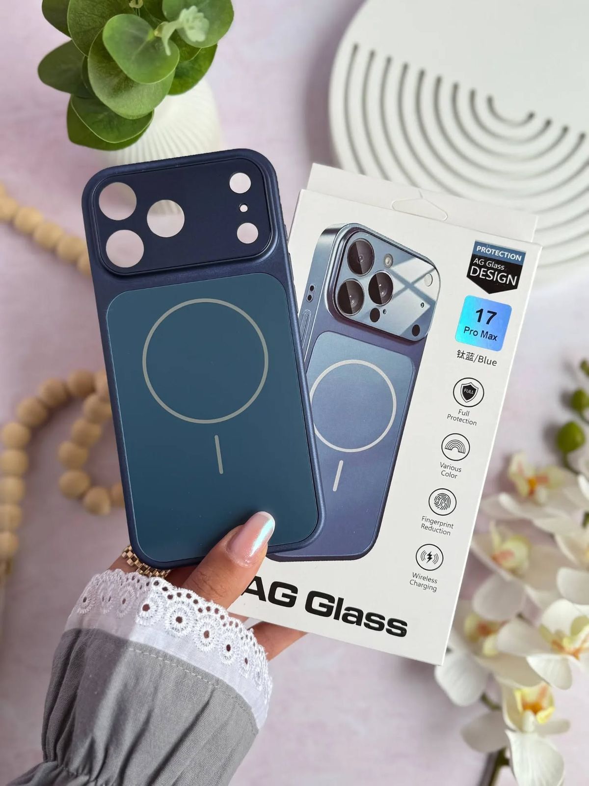 iPhone-hoesje met slank ontwerp en ontspiegeld oppervlak