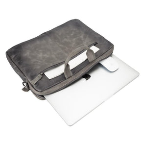 Apollo Leren Business Briefcase/Laptoptas 14”