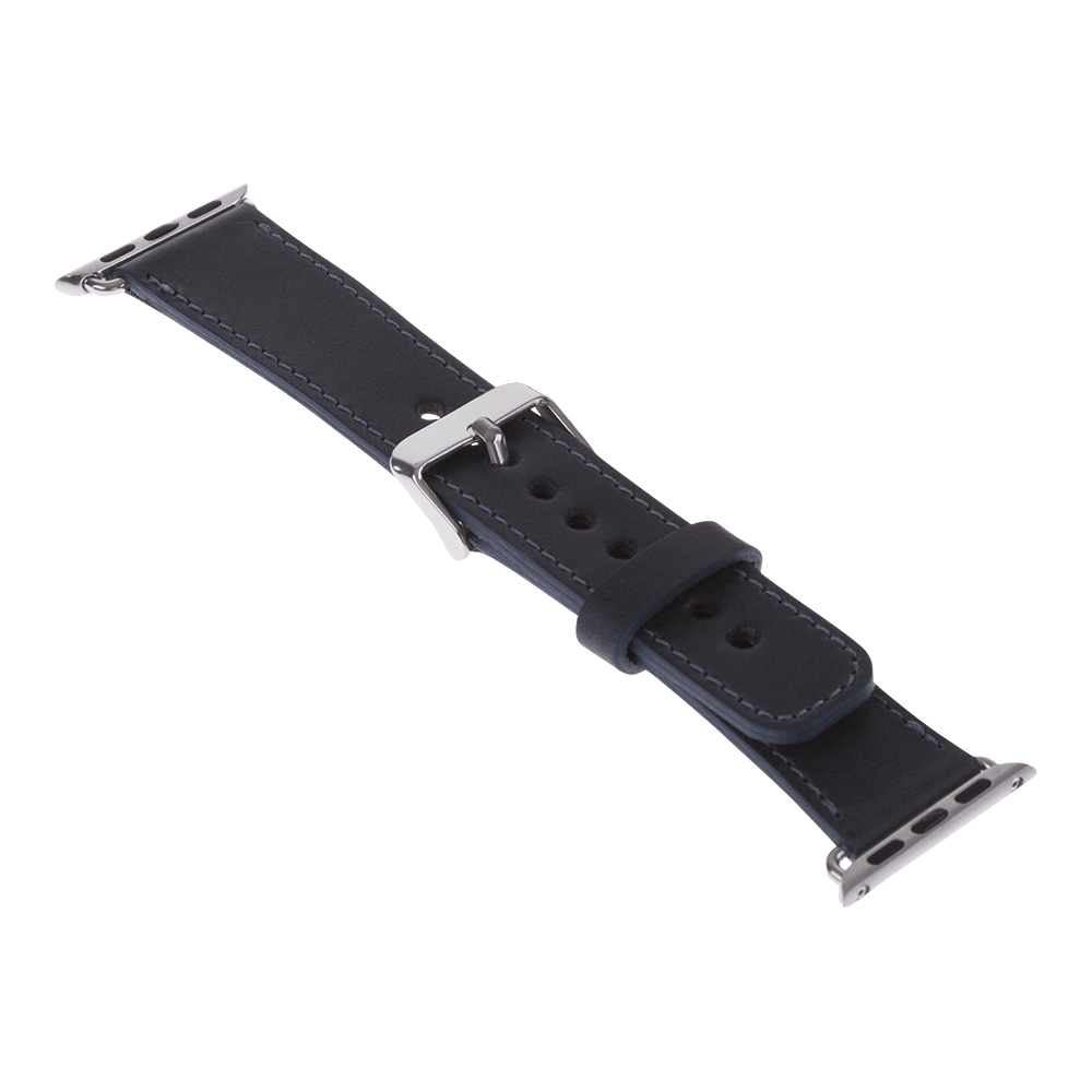 Apple Watch-bandje in klassieke stijl van echt leer