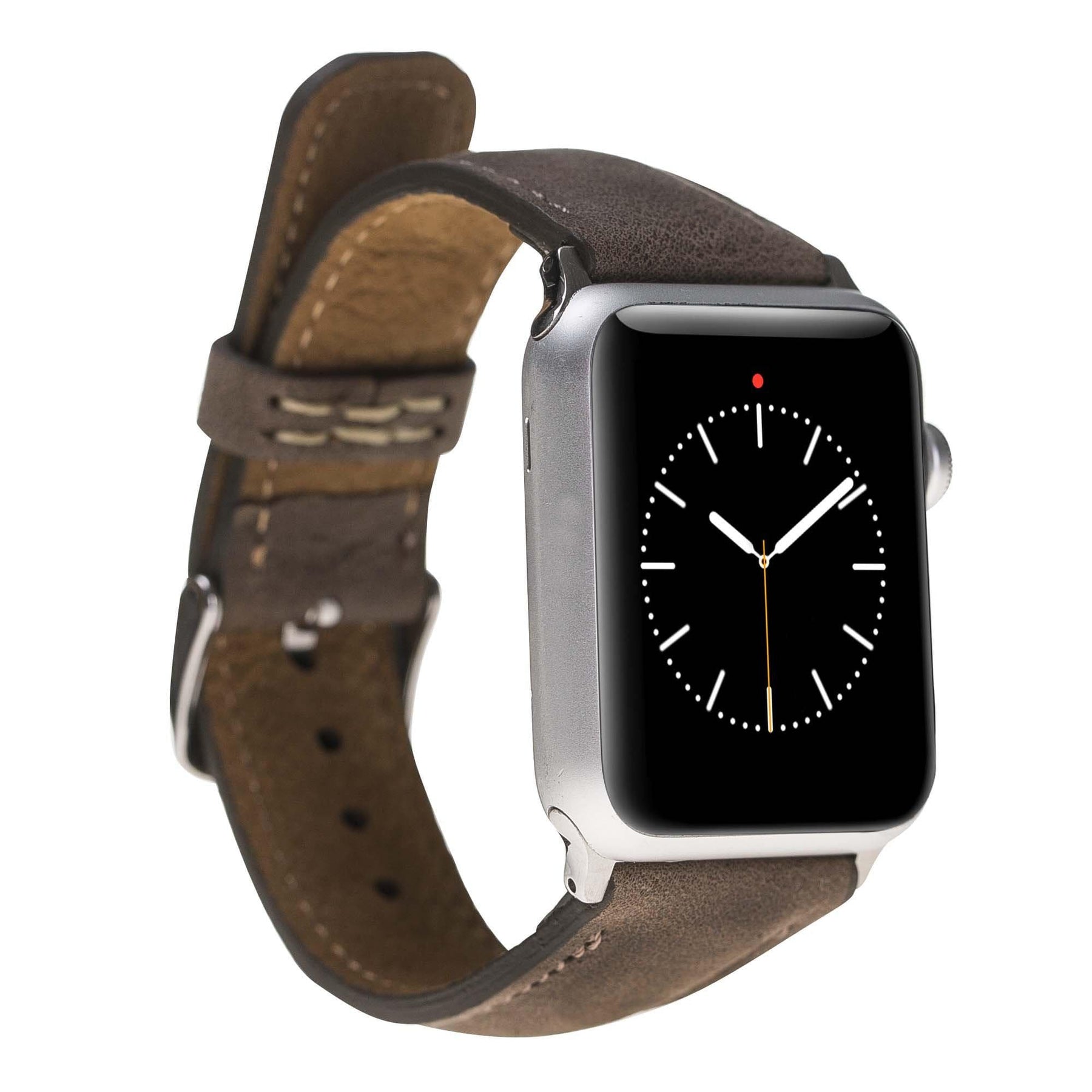 Apple Watch-bandje in klassieke stijl van echt leer