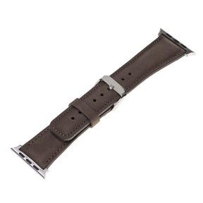 Apple Watch-bandje in klassieke stijl van echt leer