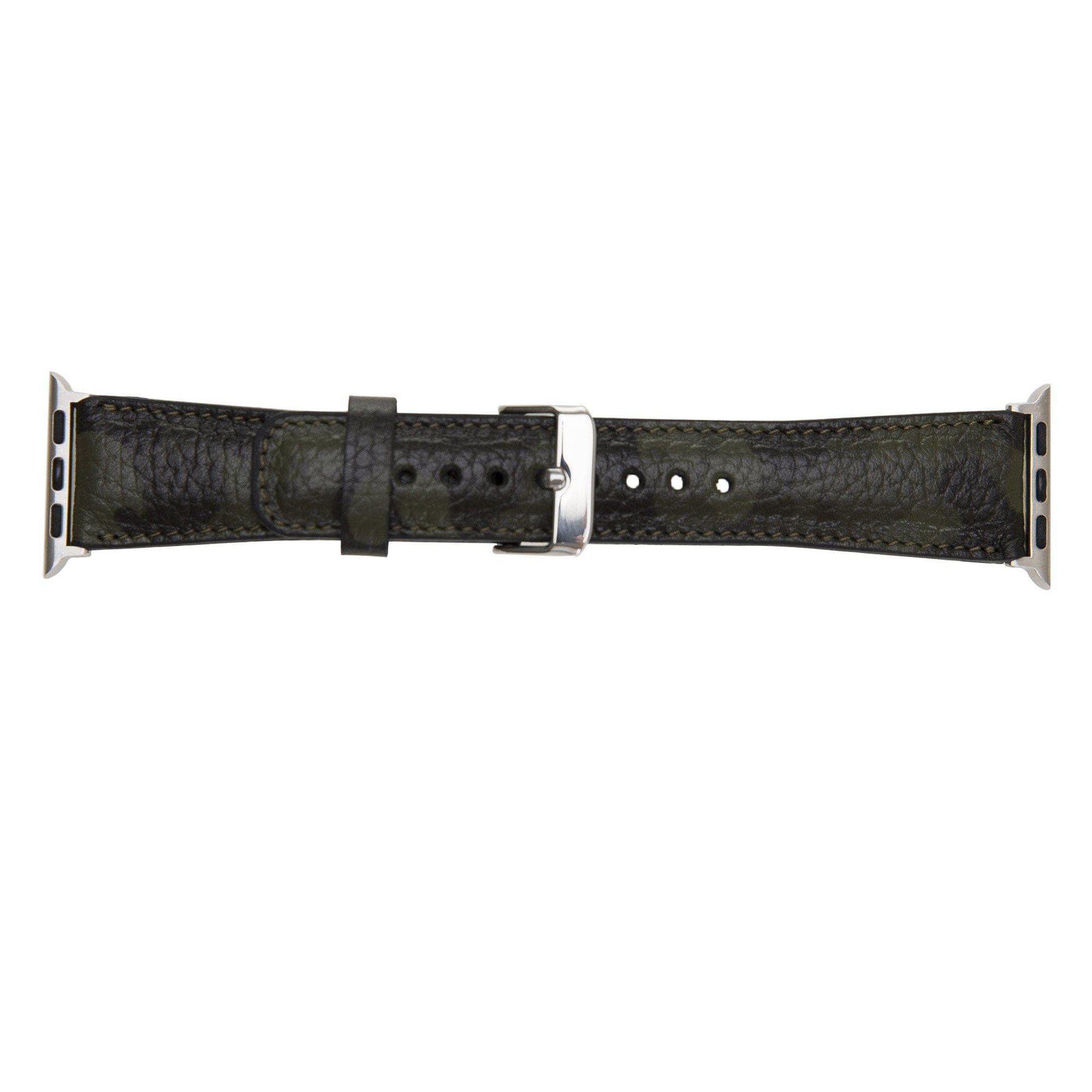 Apple Watch-bandje in klassieke stijl van echt leer