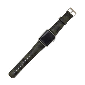 Apple Watch-bandje in klassieke stijl van echt leer
