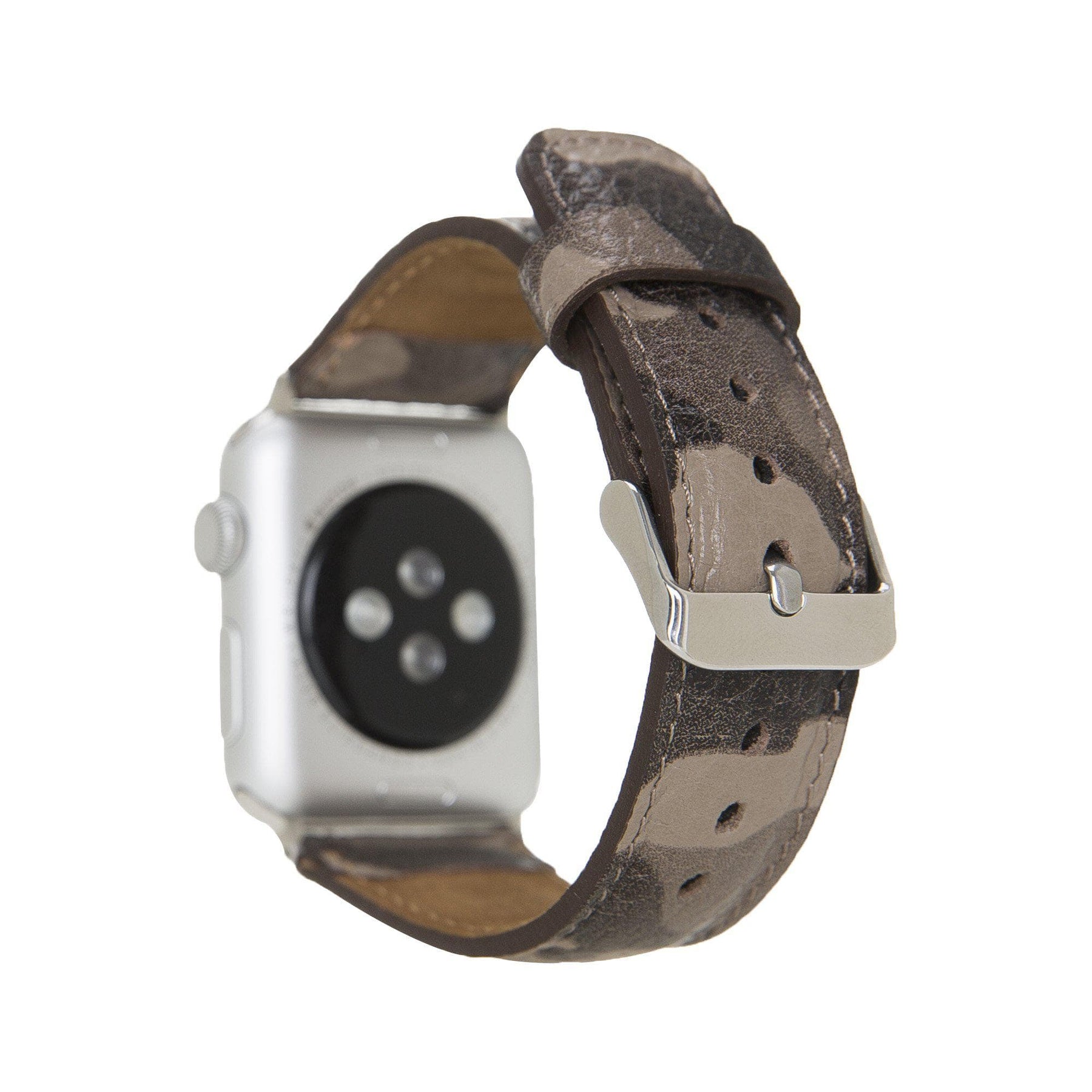 Apple Watch-bandje in klassieke stijl van echt leer
