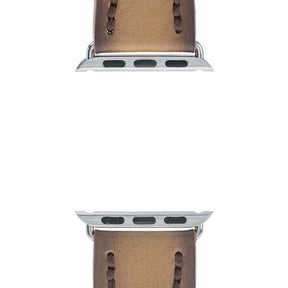 Apple Watch-bandje in klassieke stijl van echt leer