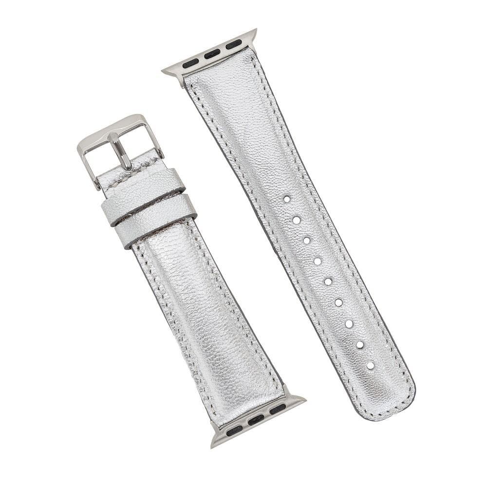Apple Watch-bandje in klassieke stijl van echt leer