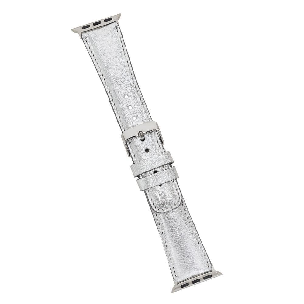 Apple Watch-bandje in klassieke stijl van echt leer