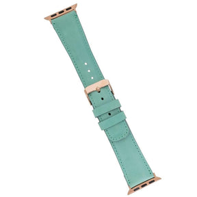 Apple Watch-bandje in klassieke stijl van echt leer