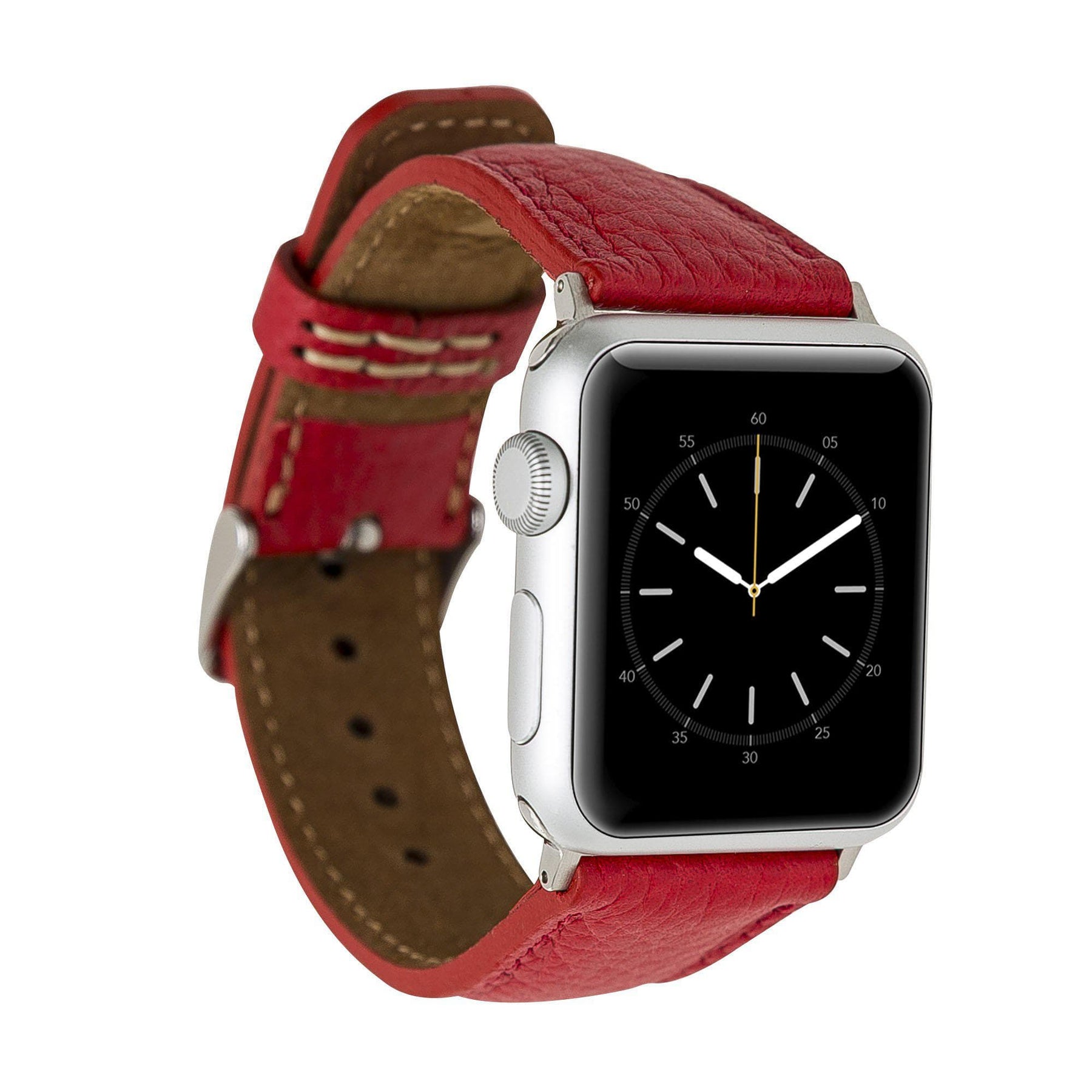 Apple Watch-bandje in klassieke stijl van echt leer