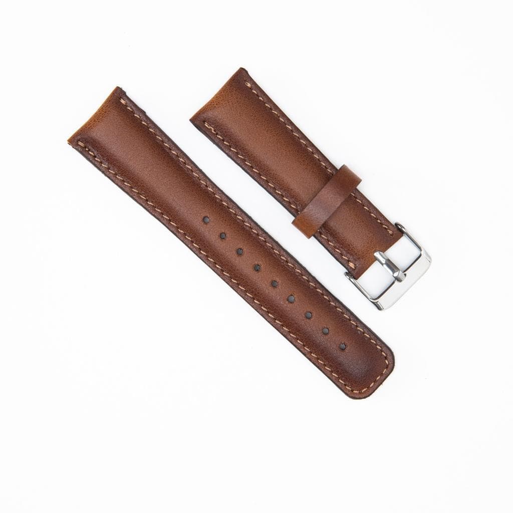 Apple Watch-bandje in klassieke stijl van echt leer