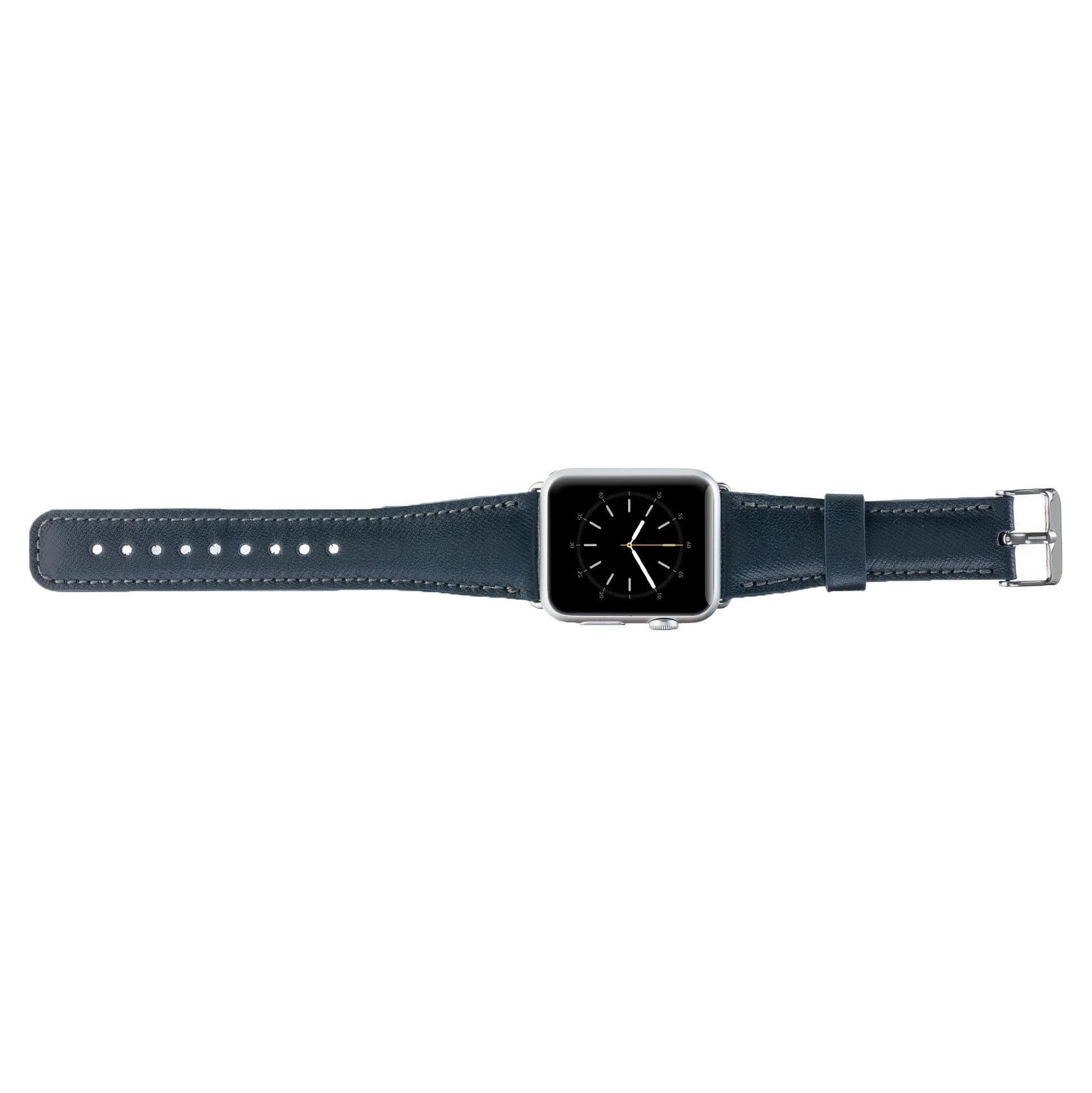 Apple Watch-bandje in klassieke stijl van echt leer