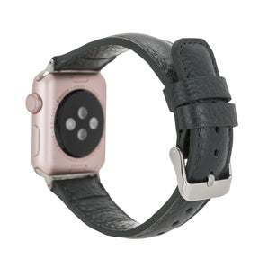 Apple Watch-bandje in klassieke stijl van echt leer