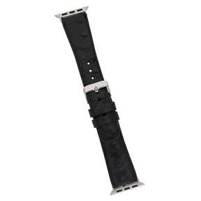 Apple Watch-bandje in klassieke stijl van echt leer