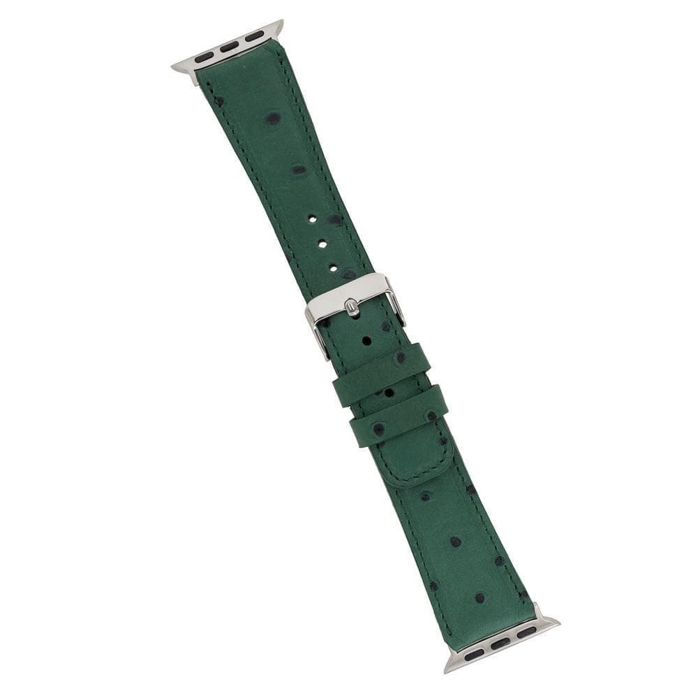 Apple Watch-bandje in klassieke stijl van echt leer