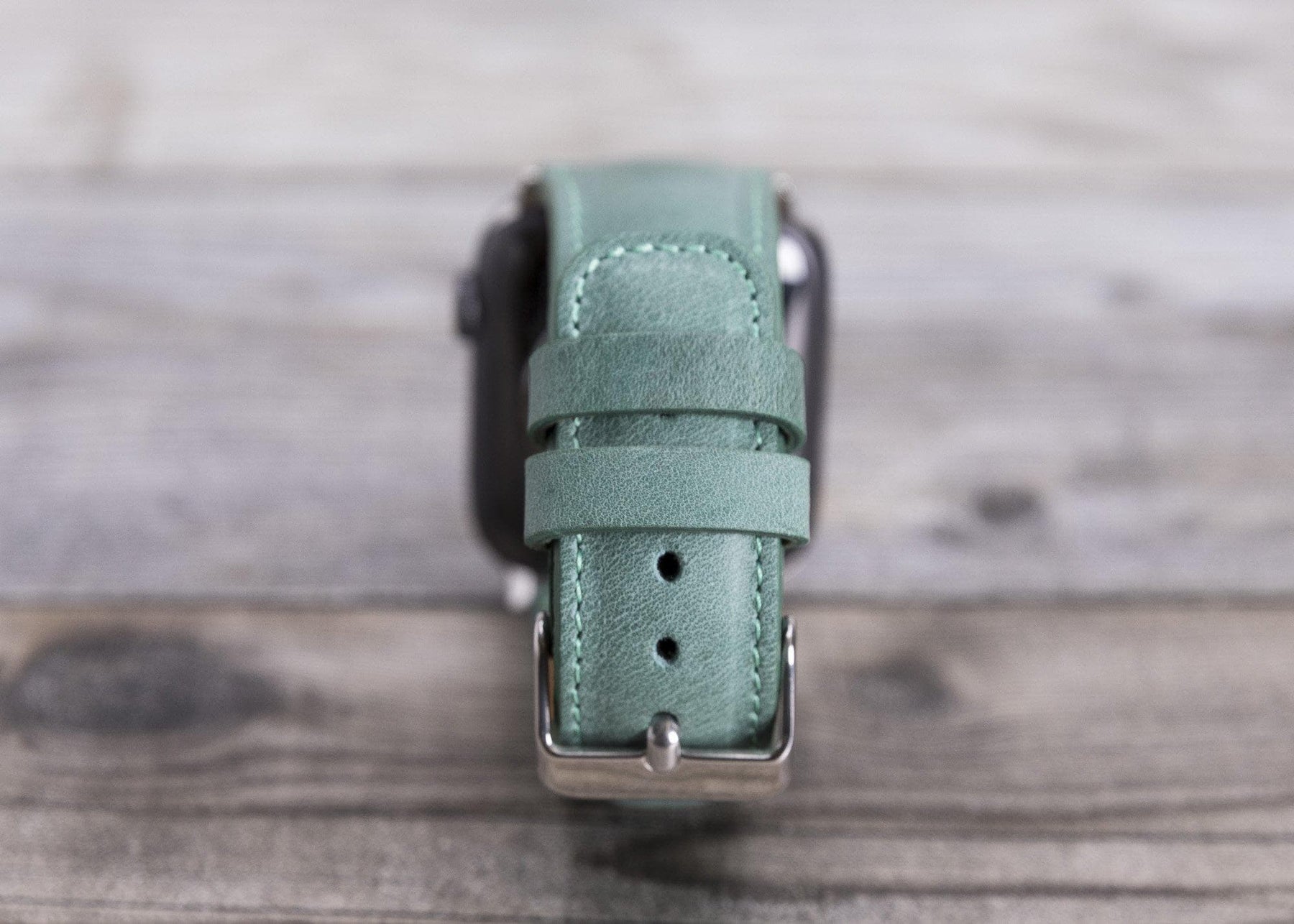 Apple Watch-bandje in klassieke stijl van echt leer