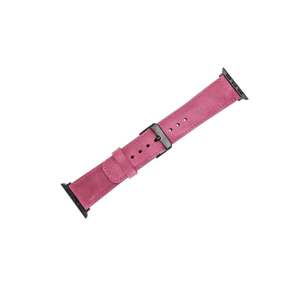 Apple Watch-bandje in klassieke stijl van echt leer