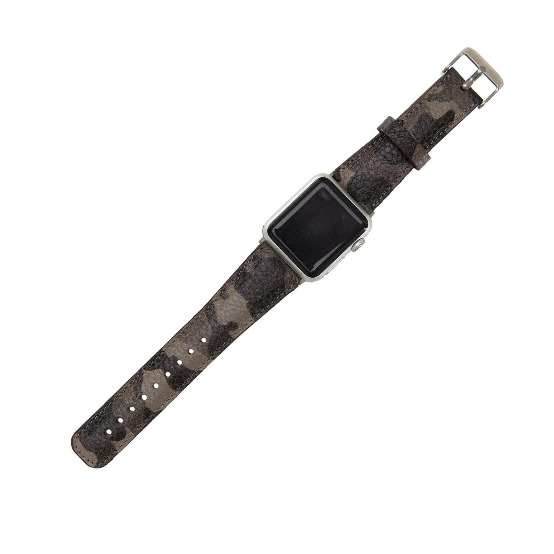 Apple Watch-bandje in klassieke stijl van echt leer