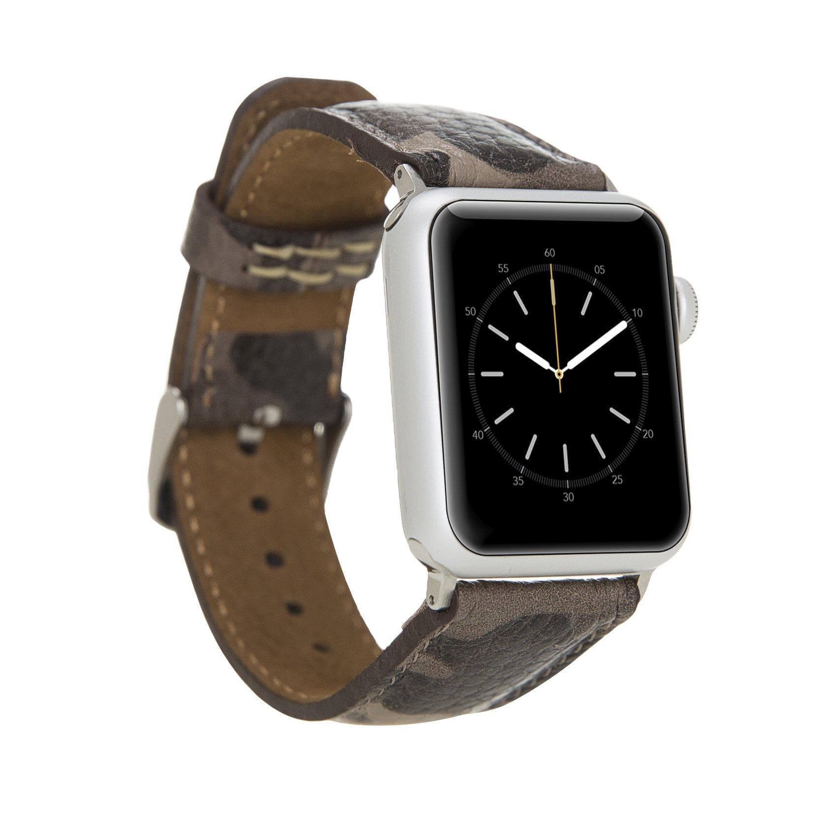 Apple Watch-bandje in klassieke stijl van echt leer