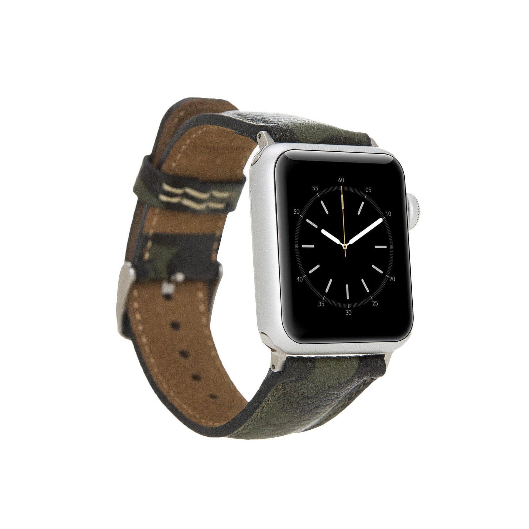 Apple Watch-bandje in klassieke stijl van echt leer
