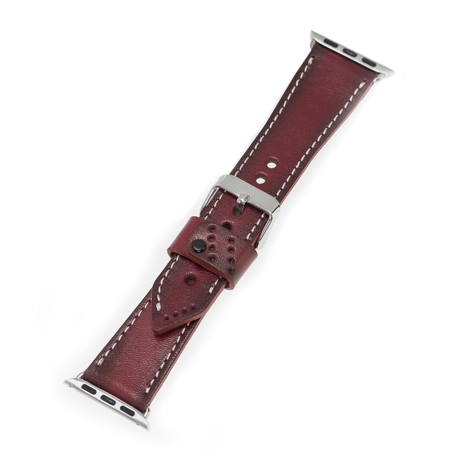 Apple Watch-bandje in klassieke stijl van echt leer