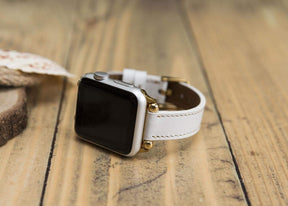 Seamy Ferro Style Apple Watch-band van echt leer