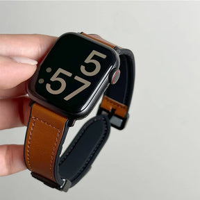 Leren vervangingsbandje voor een stijlvolle smartwatch