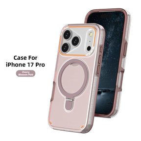Achterzijde van het iPhone 17-hoesje met geïntegreerde ringhouder