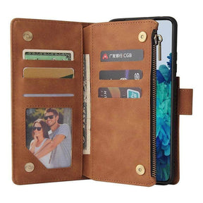 Telefoonhoesje met rits voor Galaxy S21, geschikt voor dagelijks gebruik
