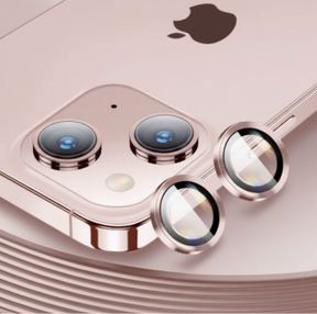 iPhone-cameralens voorzien van een dunne lensbeschermer