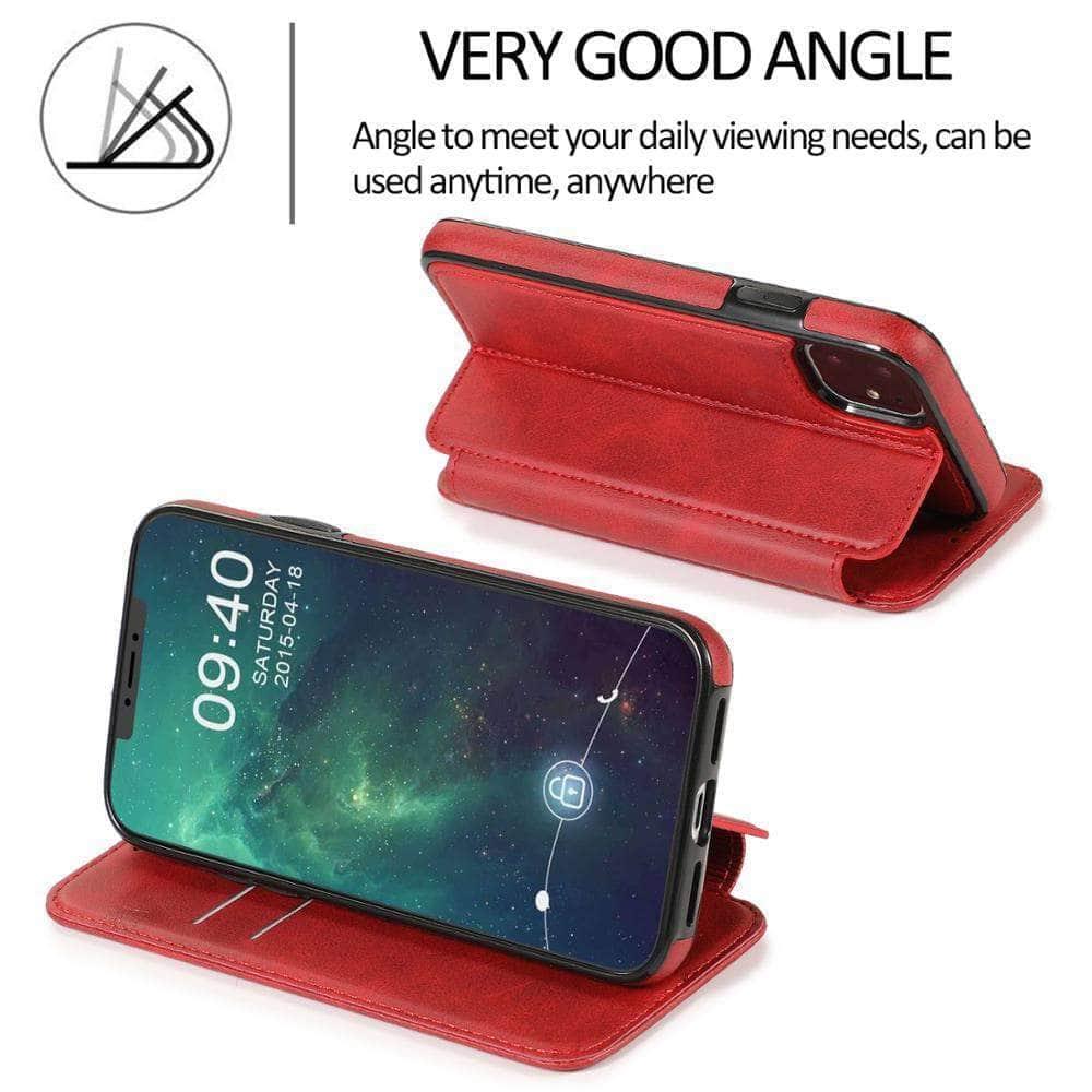 iPhone-hoesje in standaardpositie voor handsfree kijken