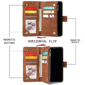 Achterzijde van het portemonneehoesje voor Galaxy S21