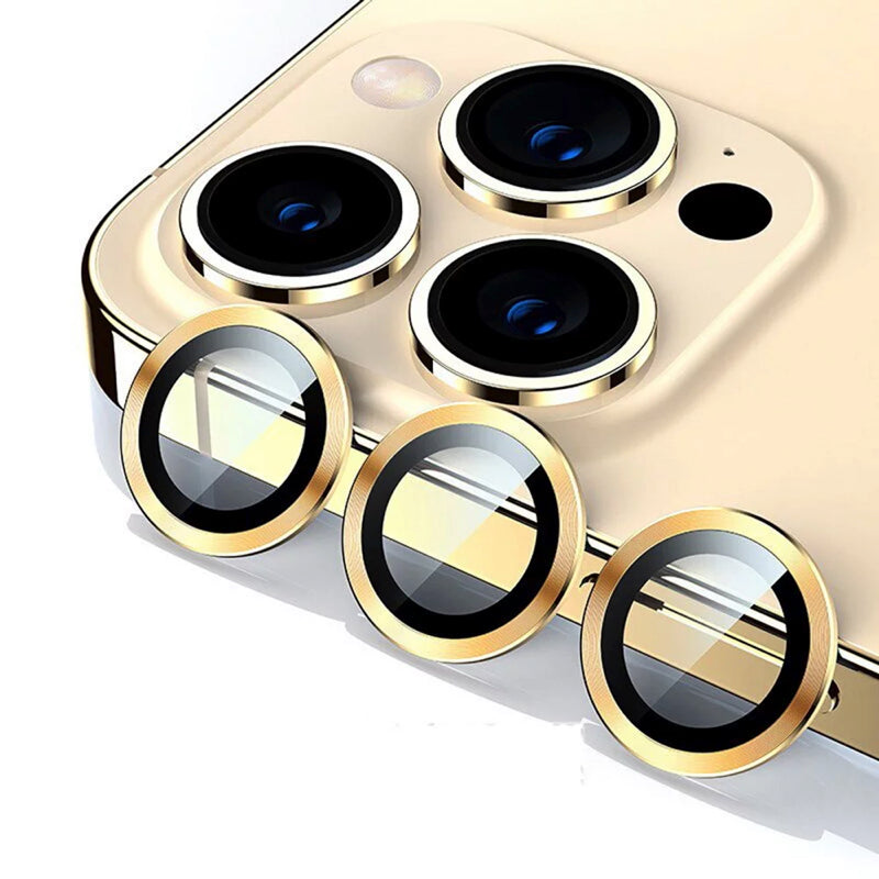 iPhone Cameralensbeschermer Slim Aluminium Glas