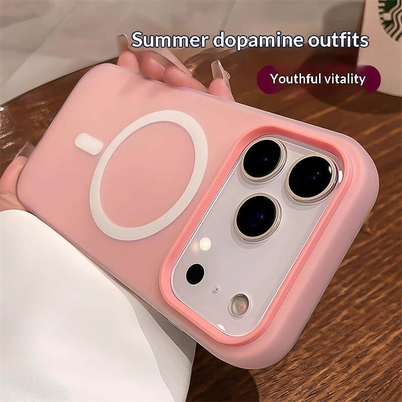 Magnetisch 2-in-1 Telefoonhoesje Met Matte Afwerking