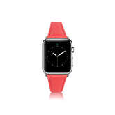 Leren Bandje Apple Watch S - Ferrari Rood - Oblac